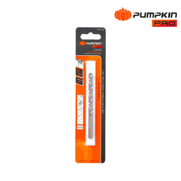 ดอกสว่านโคบอลต์ PUMPKIN 3/8" Pro (15322)
