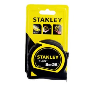 ตลับเมตรพลาสติกหุ้มยาง STANLEY 8 ม. Tylon # 30-656