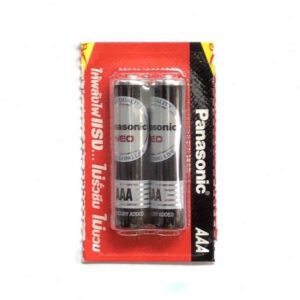 ถ่านไฟฉาย Panasonic Extra Heavy Duty AAA ถ่านไฟฉาย Panasonic Extra Heavy Duty AAA แพ็ค 2 ก้อน