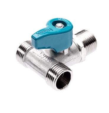 บอลวาล์ว 3ทาง  ผ.ผ.ผ. SANWA 1/2"