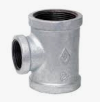 สามทางลดเหล็ก 1-1/2" x 1-1/4"