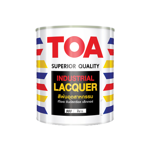 สีพ่นอุตสาหกรรม TOA กล สีพ่นอุตสาหกรรม TOA แกลลอน สีขาว # 900