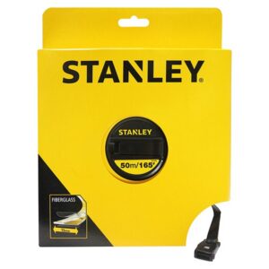 เทปวัดที่ใยแก้ว Stanley 50 ม. (34263) เทปวัดที่ใยแก้ว (Fiber Glass) Stanley 50 ม. (34263)