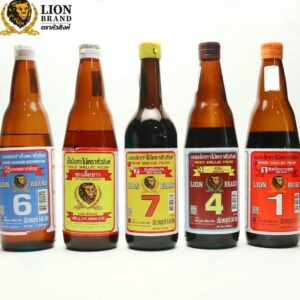 แชลแลคทาไม้ หัวสิงห์ ขวดใหญ่ No.4  สีโอ๊ค