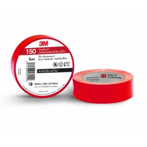 เทปพันสายไฟ 3M สีแดง # 150