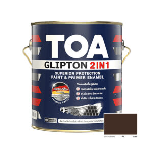 สีน้ำมัน TOA GLIPTON กล. No. G465 สีน้ำตาลดำ (Cocoa Brown)