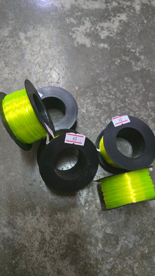 สายเอ็น เบอร์ 60 สีเขียว