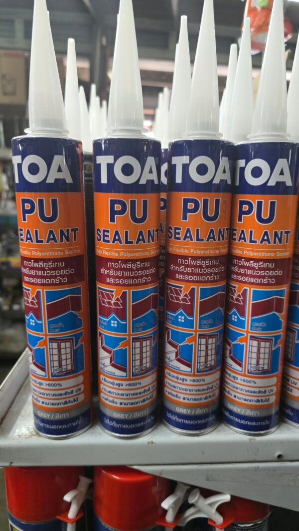 KD-PC-CC-11706 โพลียูริเทน ซีลแลนท์ TOA สีเทา 310 ml.