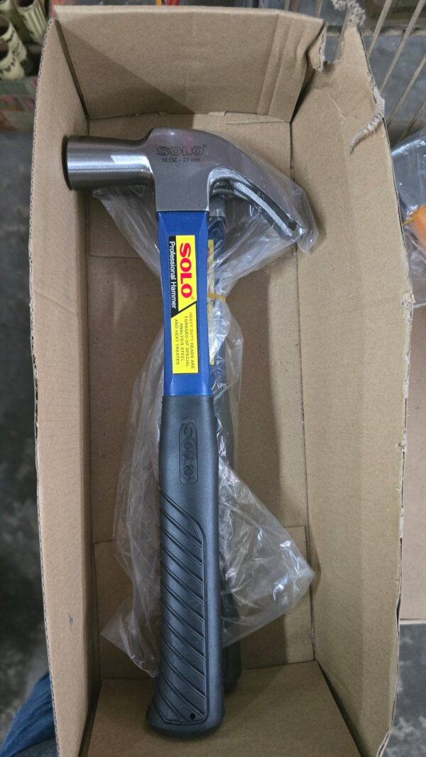 KD-TL-HT-10277 ค้อนหงอนด้ามไฟเบอร์ Solo # 327