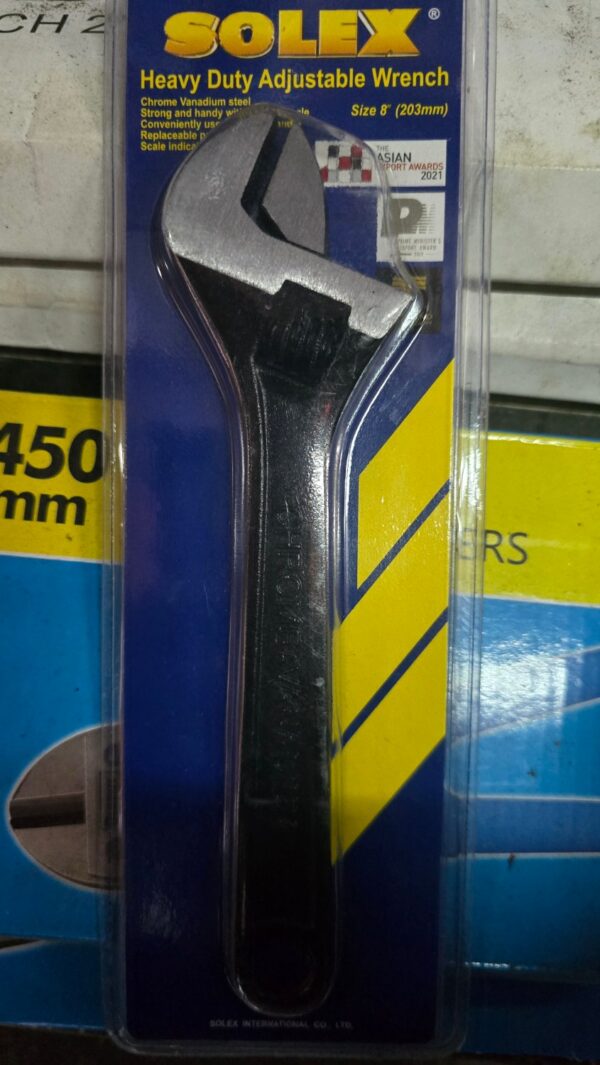 KD-TL-HT-10551 กุญแจเลื่อน Solex 8"