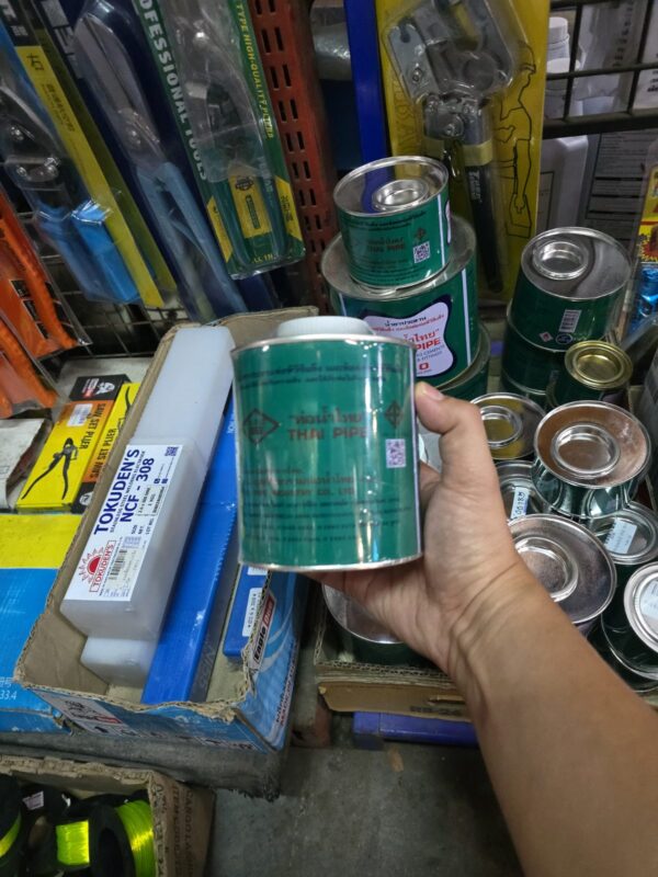 KD-PA-PL-08153-2 กาวทาท่อ ท่อน้ำไทย 500 กรัม มีแปรง