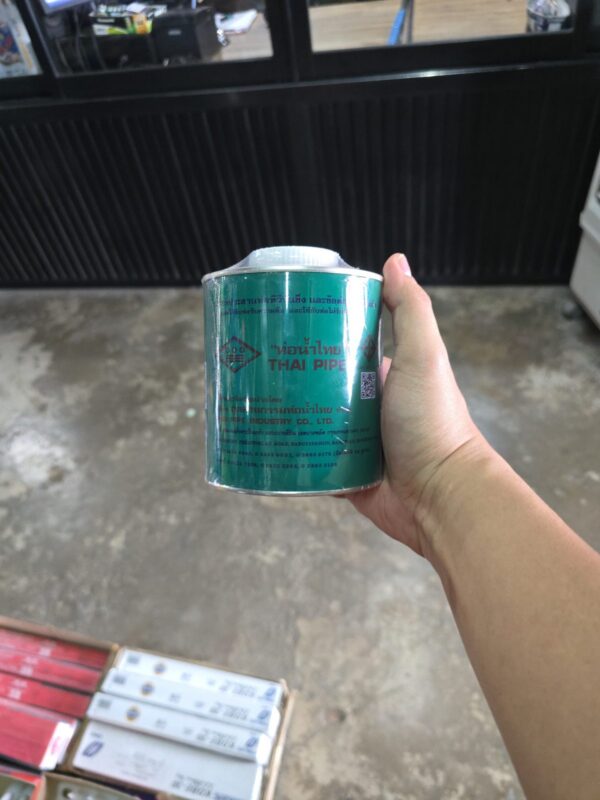 KD-PA-PL-08153-3 กาวทาท่อ ท่อน้ำไทย 500 กรัม มีแปรง